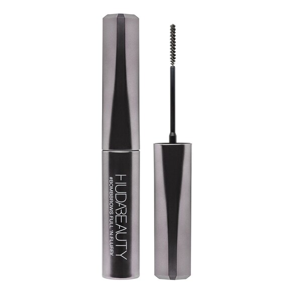 #Bombbrows Full 'N Fluffy Fiber Gel - Mascara à Sourcils aux Fibres Volumatrices, HUDA BEAUTY