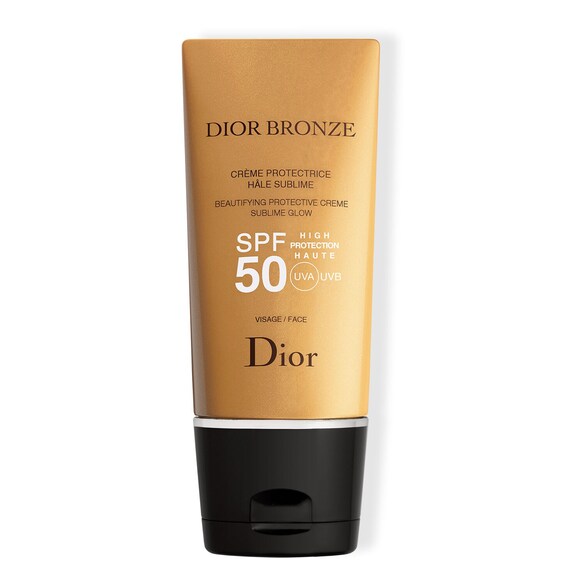 dior bronze crème protectrice hâle sublime - spf50 - visage