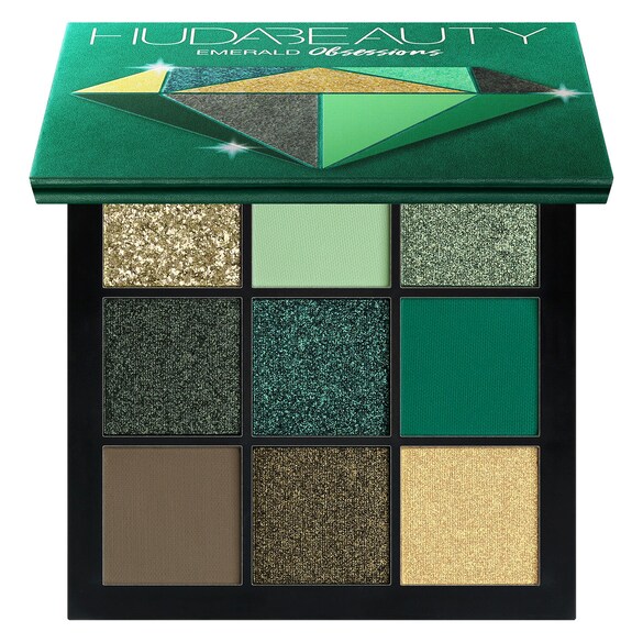 Obsessions Eyeshadow Palette - Palette de fards à paupières, HUDA BEAUTY