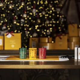 Coffret Bougies de Noël - Coffret Trois Bougies
