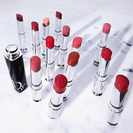 Recharge Dior Addict - Recharge rouge à lèvres brillant - Soin floral hydratant