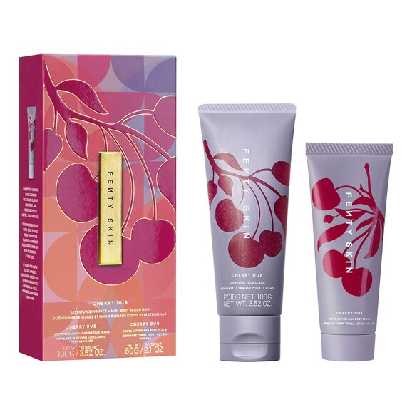 Cherry Dub Duo - Gommage Visage & Corps Retexturant, FENTY SKIN