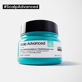 Serie Expert Scalp Advanced - Argile professionnelle shampoing et masque 2-en-1
