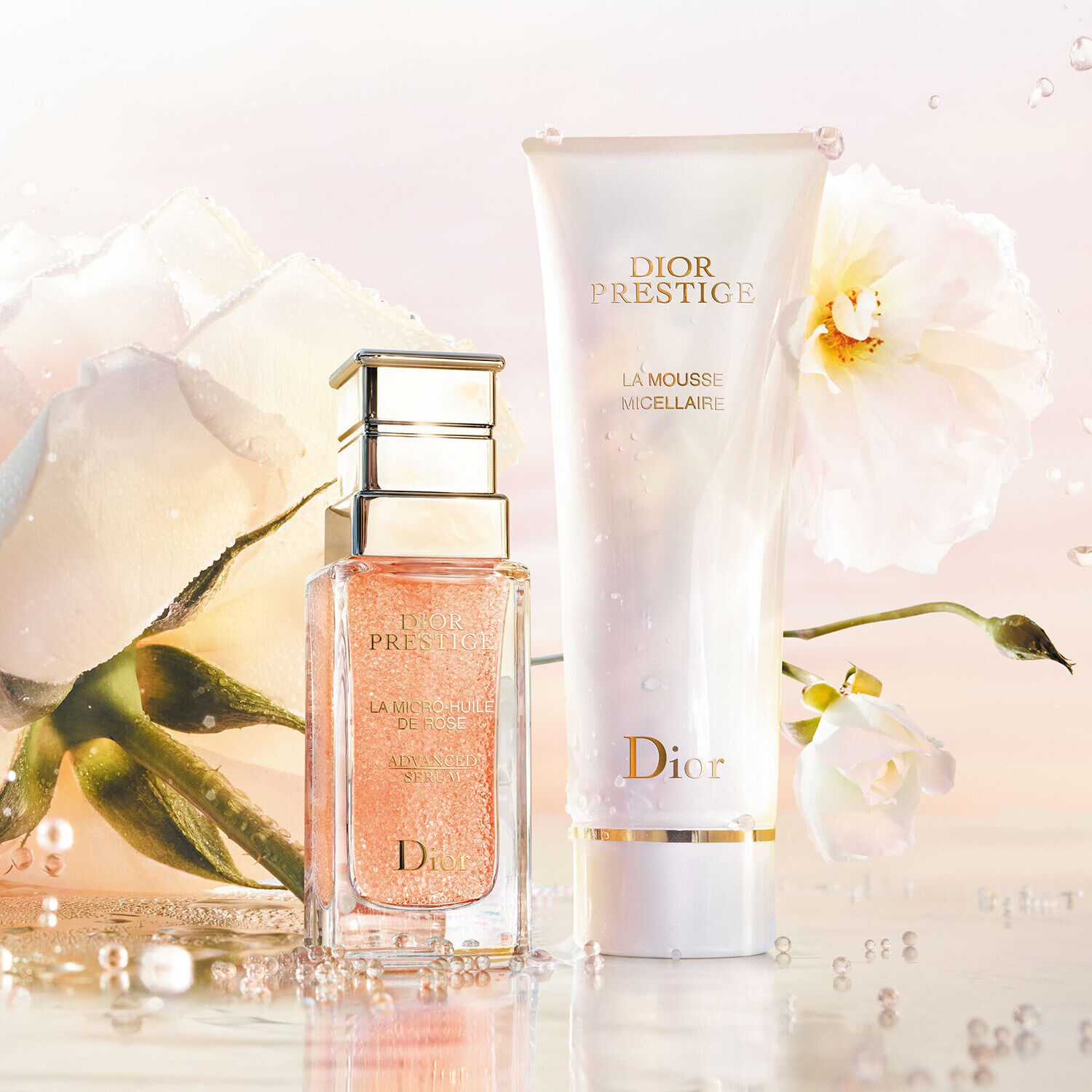 La mousse sales micellaire dior prestige
