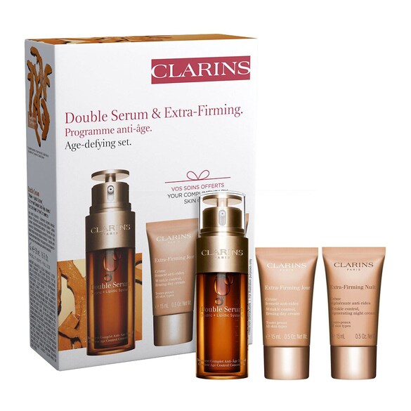 coffret double serum & extra-firming - coffret soins ani-âge