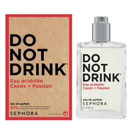 DO NOT DRINK - Eau acidulée Cassis + Passion
