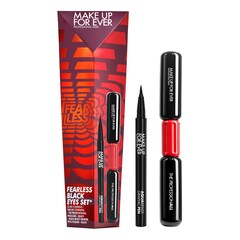 Fearless Black Eyes Set - Coffret maquillage yeux, MAKE UP FOR EVER
