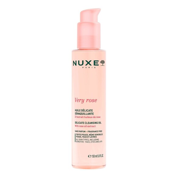Very rose -  Huile délicate démaquillante, NUXE
