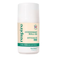 Déodorant Roll-on - Déodorant Thé Blanc Efficacité 24H, RESPIRE