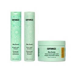 Routine The Kure - Réparateur Restructurant pour Cheveux Abîmés, AMIKA