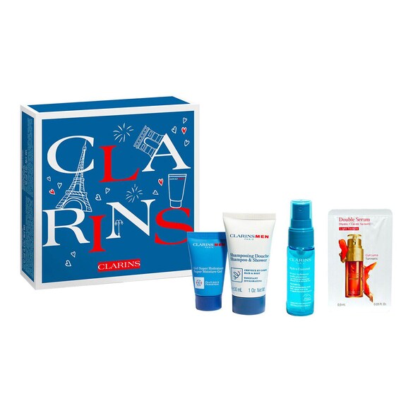 Les essentiels ClarinsMen - Kit découverte soin visage pour hommes, CLARINS
