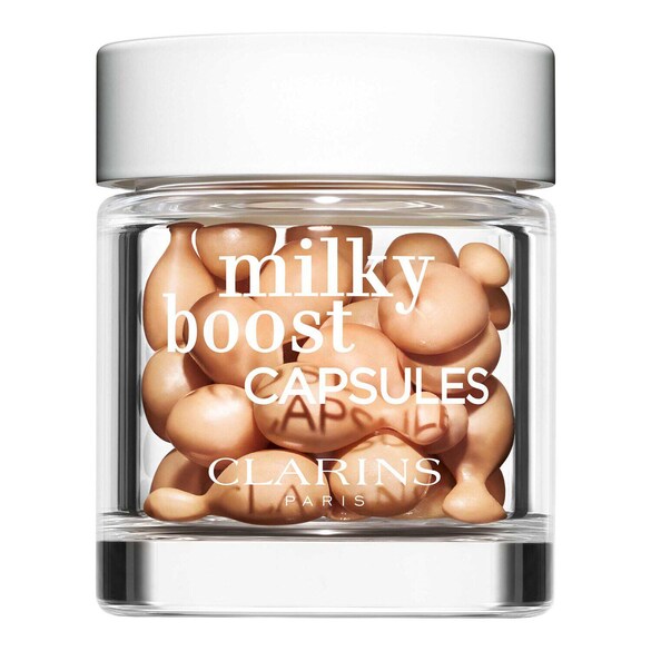 Milky Boost Capsules Eclat & Nutrition - Capsule maquillage pour le teint, CLARINS