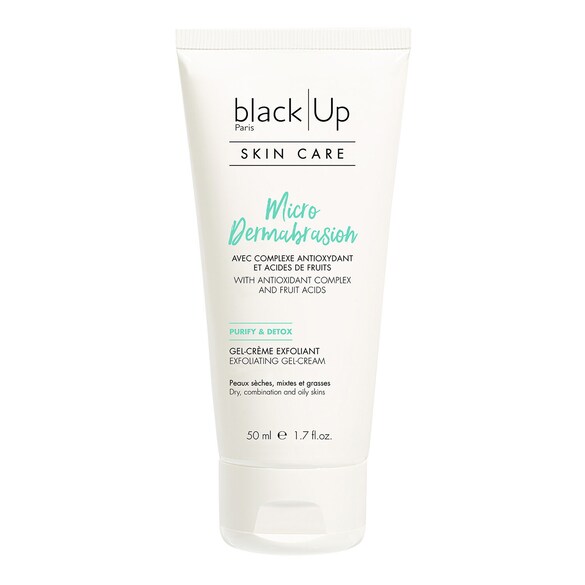 Micro Dermabrasion - Gel Crème Exfoliant, BLACK UP