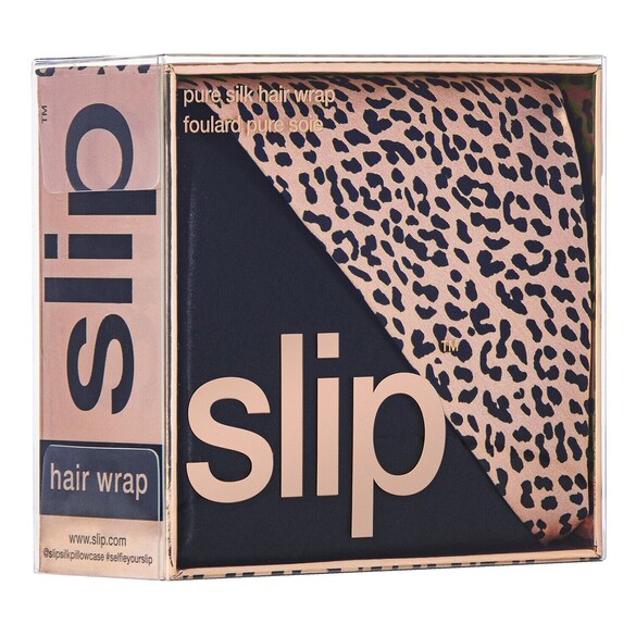 Foulard Pure Soie Léopard Sauvage, SLIP