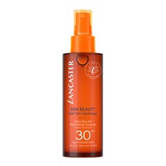 SUN BEAUTY - Huile Sèche Soyeuse Accélératrice De Bronzage Spray SPF 30, LANCASTER