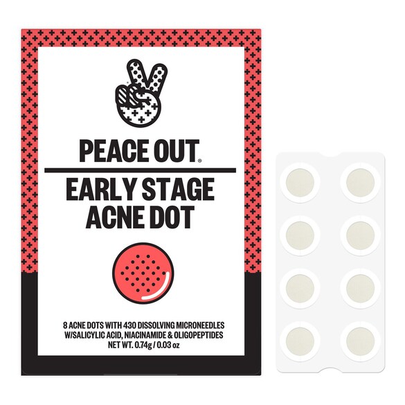 Timbres de Traitement de L'acné - de Microperforation, PEACE OUT SKINCARE