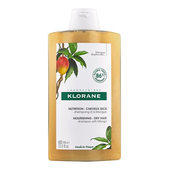 Shampoing Nutrition à la Mangue - Shampoing pour Cheveux secs, KLORANE