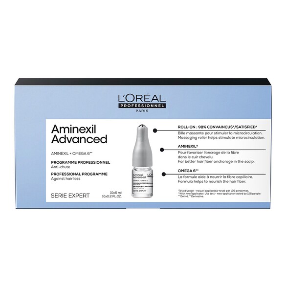 Aminexil Advanced - Cure anti-chute professionnelle, L'Oréal Professionnel