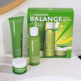 Balance It All Set Coffret Soin Visage - Routine purifiante matifiante