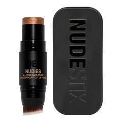 Nudies All Over Face Color Bronze + Glow - Stick Bronzant + Highlighter, NUDESTIX