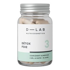 Detox Foie - Compléments Alimentaires, D-LAB NUTRICOSMETICS