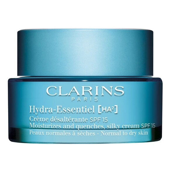 Hydra-Essentiel [HA²] - Crème Hydratante SPF15 Pour Peaux normales à sèches, CLARINS