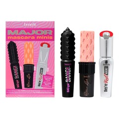 Major Mascara Minis - Kit mascara volumateur, courbe et longueur, BENEFIT COSMETICS