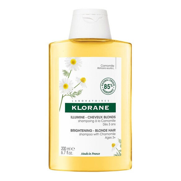 capillaire - shampoing a la camomille illumine cheveux blonds