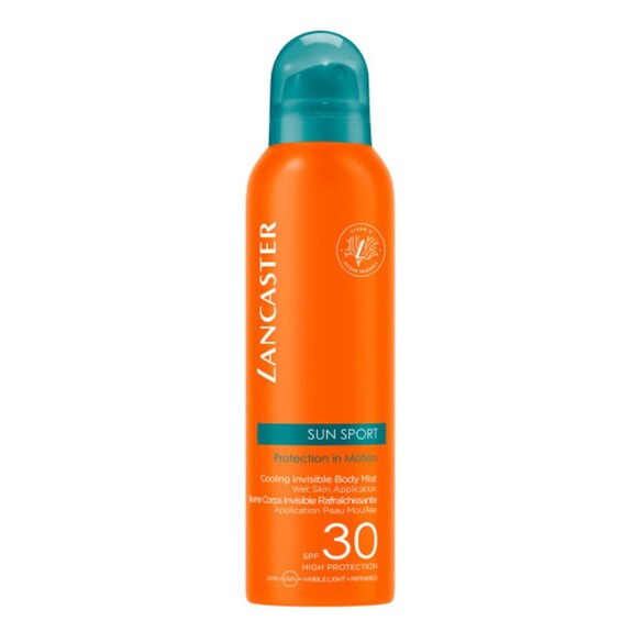 SUN SPORT - Brume Invisible Rafraîchissante Application Peau Mouillée SPF 30, LANCASTER