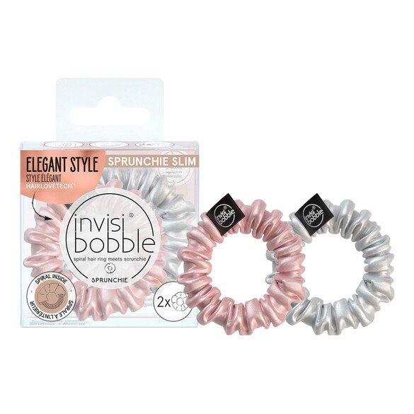 SPRUNCHIE SLIM - Chouchous pour cheveux, INVISIBOBBLE