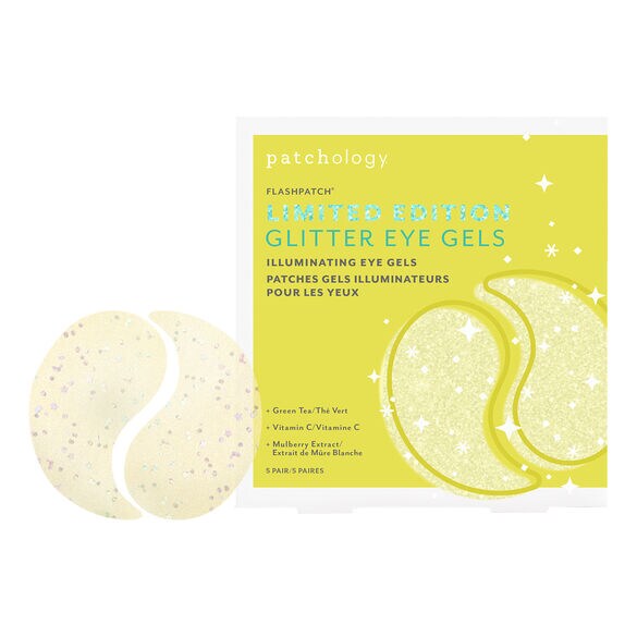 FlashPatch Illuminating Glitter Eye Gels Patches gels illuminateurs