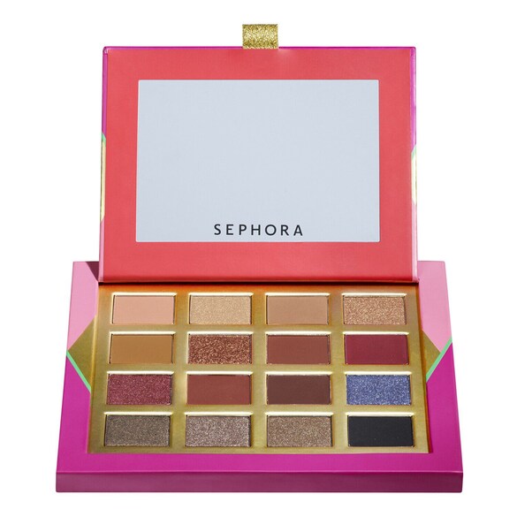 Merry & Bright - Palette de 16 fards à paupières, SEPHORA COLLECTION
