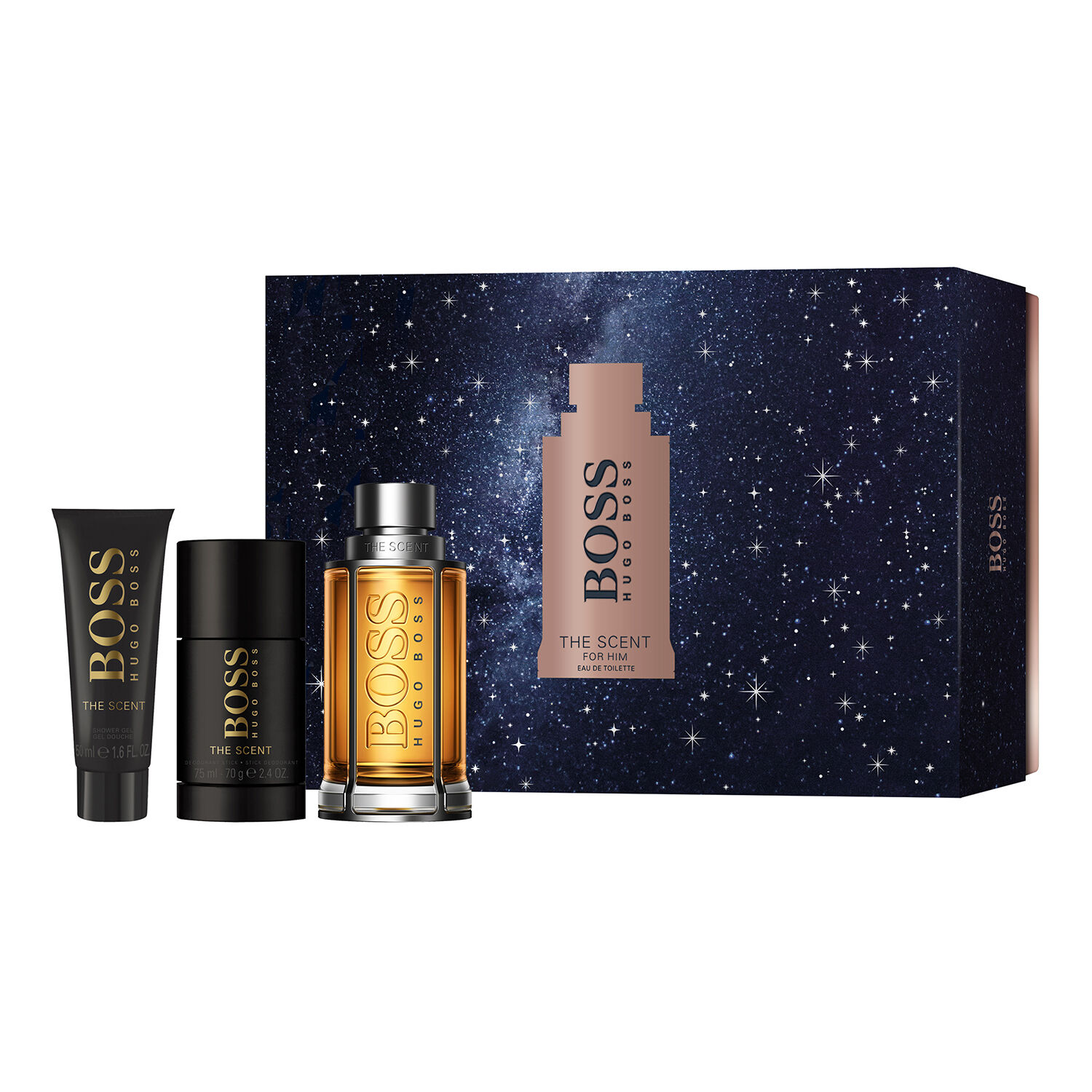 Hugo boss cheap the scent coffret