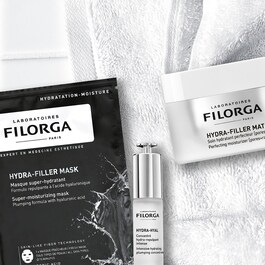  HYDRA-FILLER - Masque visage tissu hydratant à l'acide hyaluronique anti âge