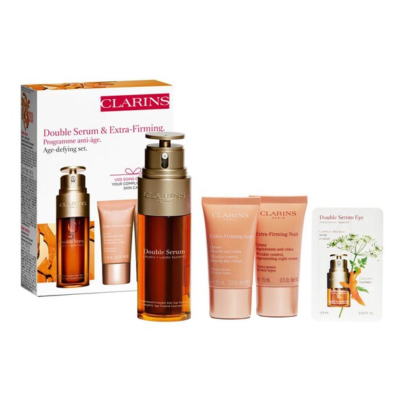 Double Sérum & Extra Firming - Coffret Soin Anti-âge, CLARINS