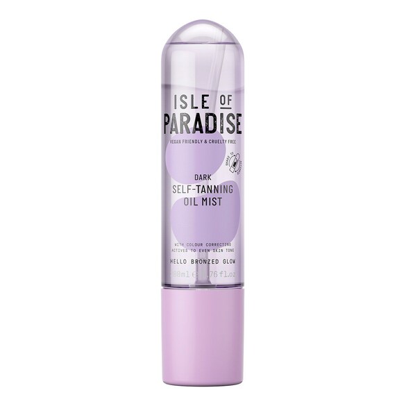Self-Tanning - Oil Mist Dark Huile autobronzante pour le corps, ISLE OF PARADISE