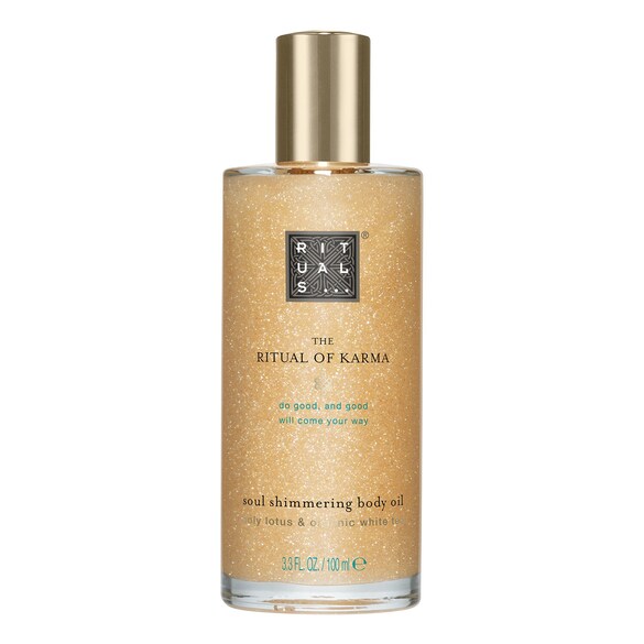 The Ritual of Karma - Huile scintillante pour le corps, RITUALS