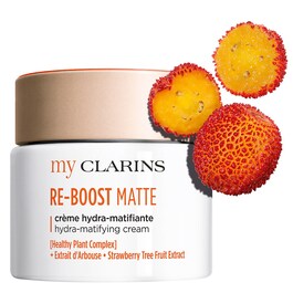 MY CLARINS RE-BOOST MATTE - Crème hydra-matifiante peaux mixtes à grasses 
