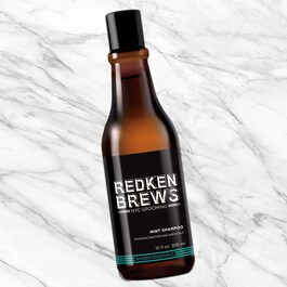 Redken Brews Haircare - Shampoing stimulant mentholé homme