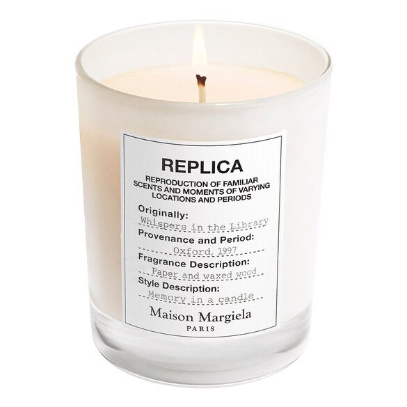 REPLICA Whispers in the Library - Bougie Parfumée orientale, MAISON MARGIELA