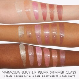 Maracuja Juicy Lip Shimmer Glass Plump - Gloss Repulpant Pailleté