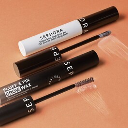 FLUFF & FIX BROW WAX - Cire sourcils texturisante et fixante