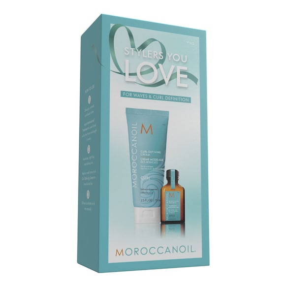 Coffret \Stylers You Love\ - Pour cheveux bouclés et ondulés, MOROCCANOIL