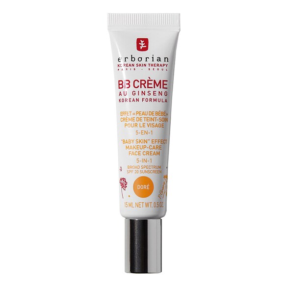 BB Crème Au Ginseng - Crème teintée soin Format Voyage, ERBORIAN