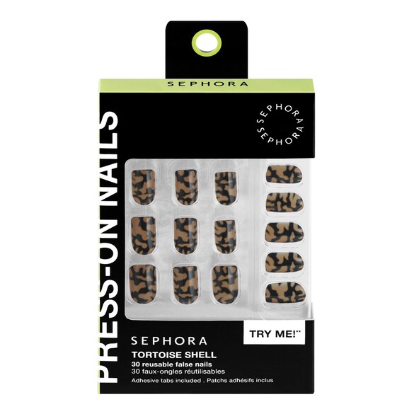 Press-On Nail Kit Faux-Ongles Réutilisables - Effet Gel, Résultat Professionnel, SEPHORA COLLECTION