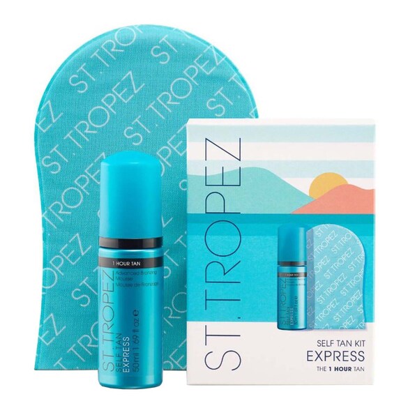 Self Tan Express - Coffret Soin Routine Autobronzante, ST TROPEZ