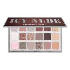 Icy Nude Eyeshadow Palette -  Palette de fards à paupières, HUDA BEAUTY