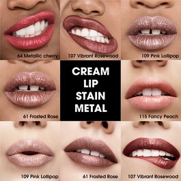 Cream lip stain Mat Métal - Rouge à lèvres mat fini métal