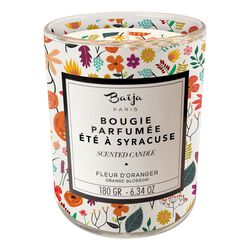 Eté à Syracuse Fleur d'orange? Bougie parfumée