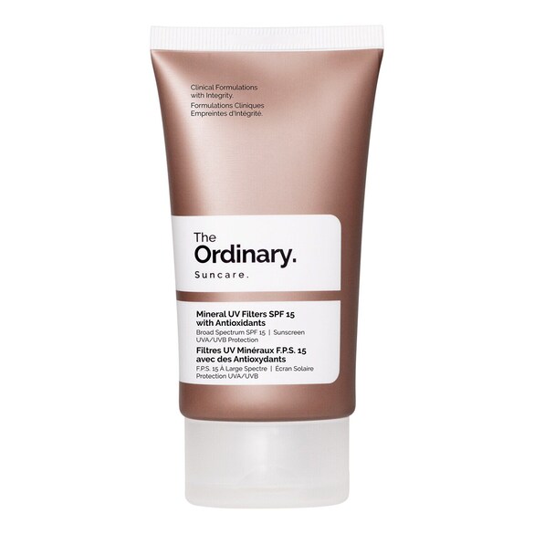 Filtres UV Minéraux SPF 15 avec des Antioxydants, THE ORDINARY